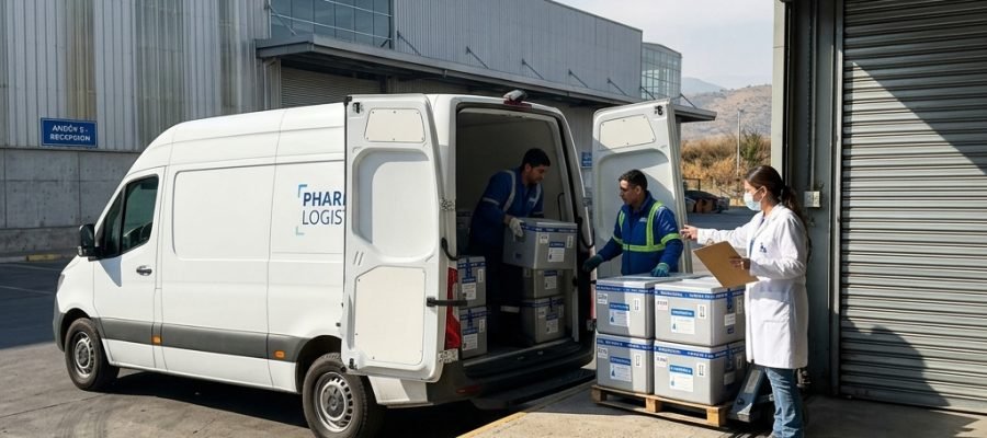 Gestión logística y distribución de productos sanitarios en bodega con cumplimiento GxP en Chile.